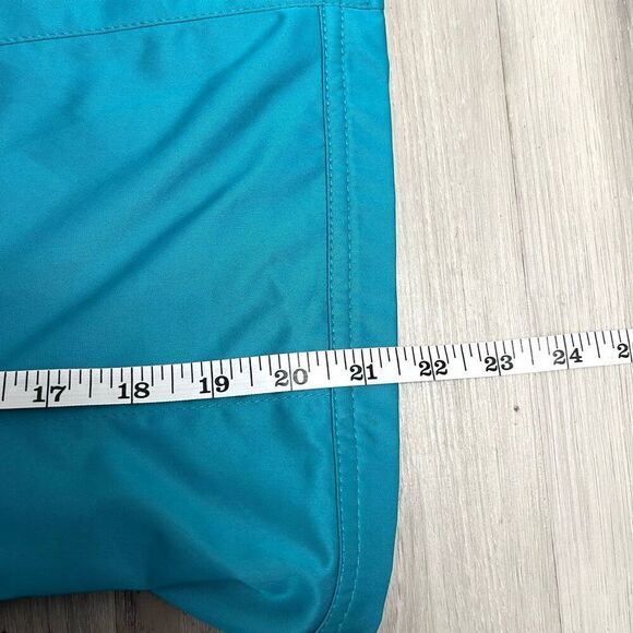 Carlisle Jacket Women’s 6 Turquoise Teal Blue Lightweight Short Moto Trench - Picture 7 of 7